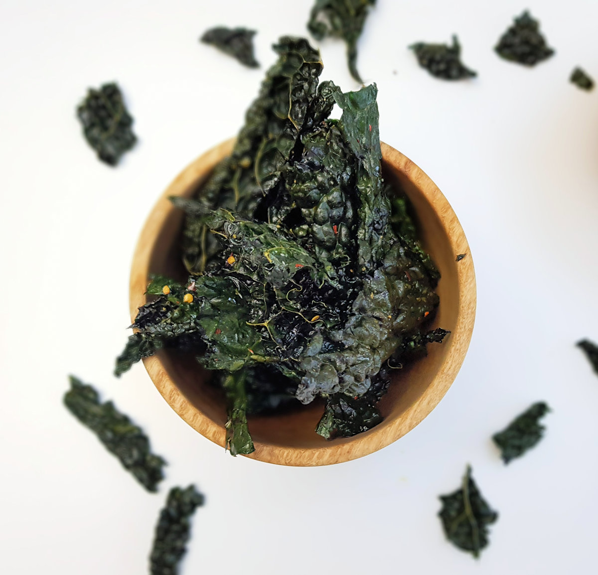 Kale Crisps Recipe Cuisine Fiend